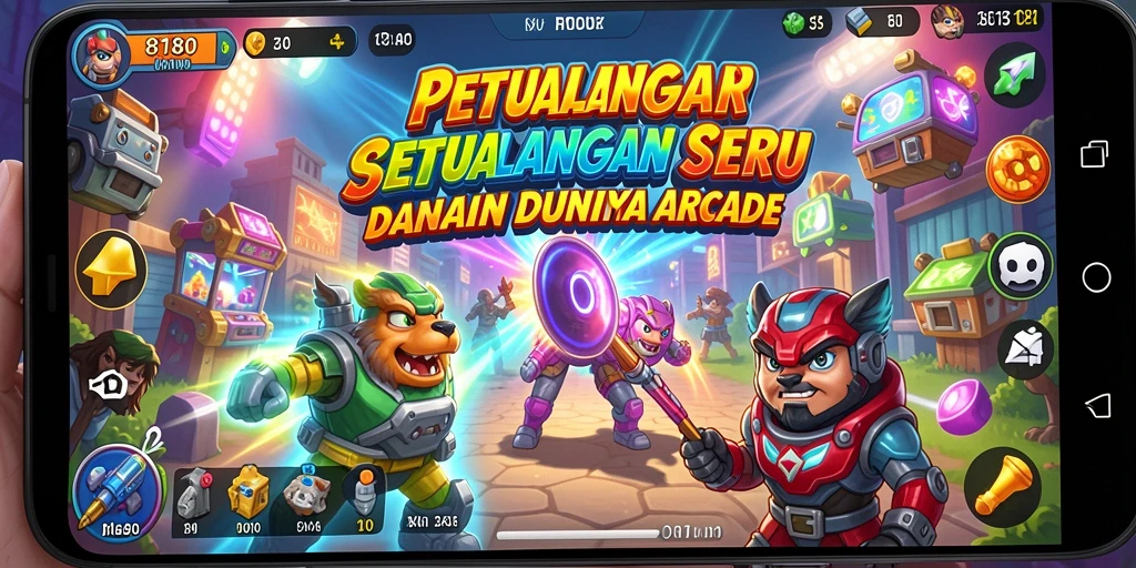 Tampilan seru dari gameplay <strong>8180</strong> yang penuh tantangan dan keseruan.