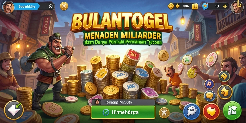 Tampilan gameplay BULANTOGEL yang seru dan dinamis