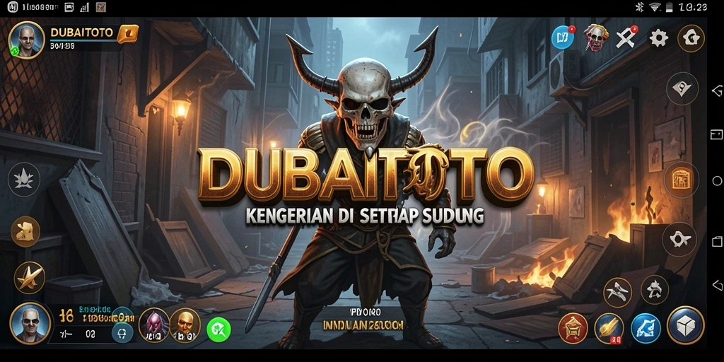 Gameplay menegangkan DUBAITOTO di dunia kegelapan.