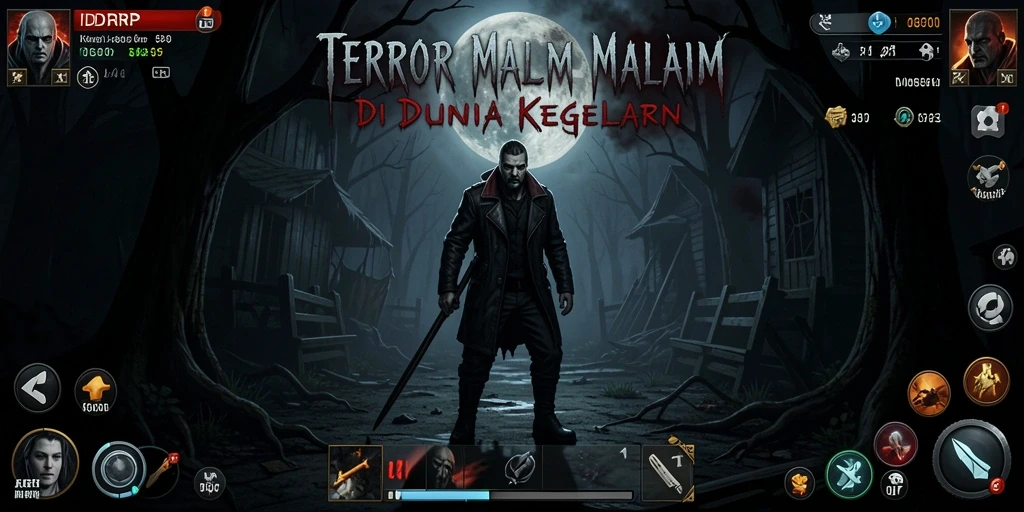 Gameplay mendebarkan dalam suasana horor yang mencekam.