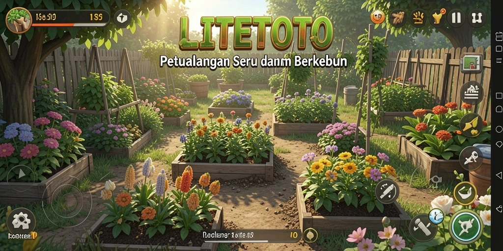 Tampilan menarik dari gameplay LITETOTO yang menyenangkan.