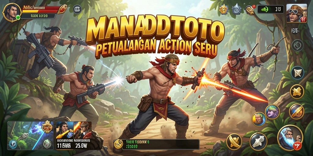 Tampilan gameplay seru dari MANADOTOTO dengan aksi yang mendebarkan.