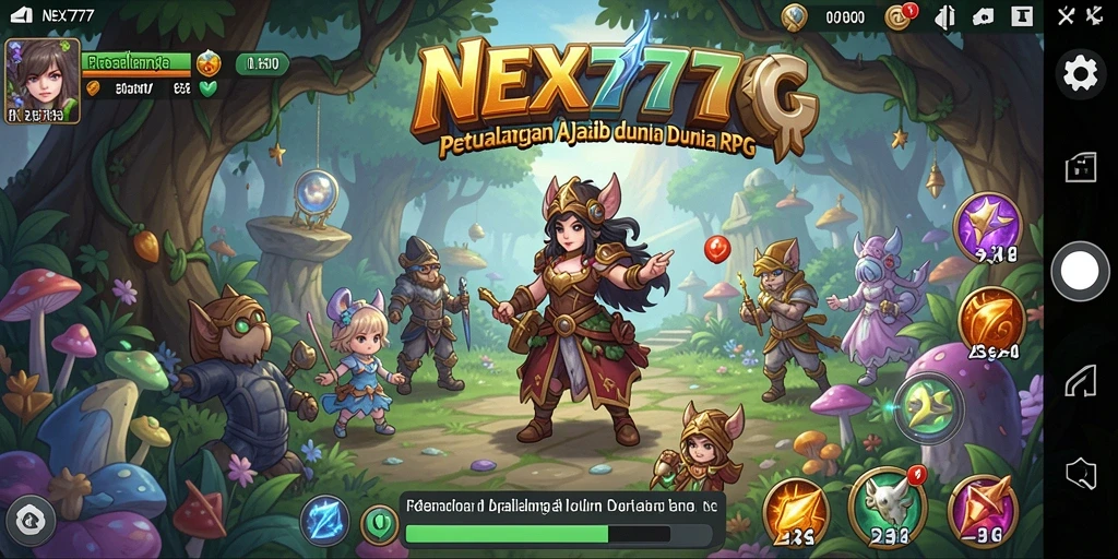Gameplay RPG epik yang menarik dan penuh aksi.