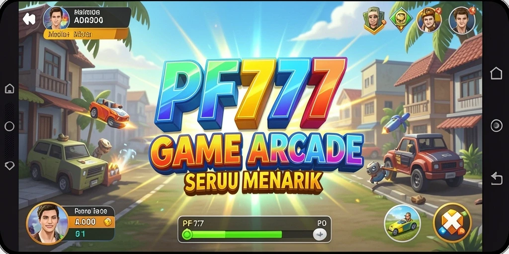 Tampilan gameplay seru dan menantang dari PF777 dalam genre Arcade.