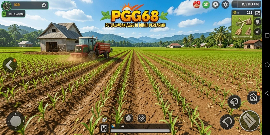 Gameplay menarik PGG68 dengan aktivitas pertanian seru.