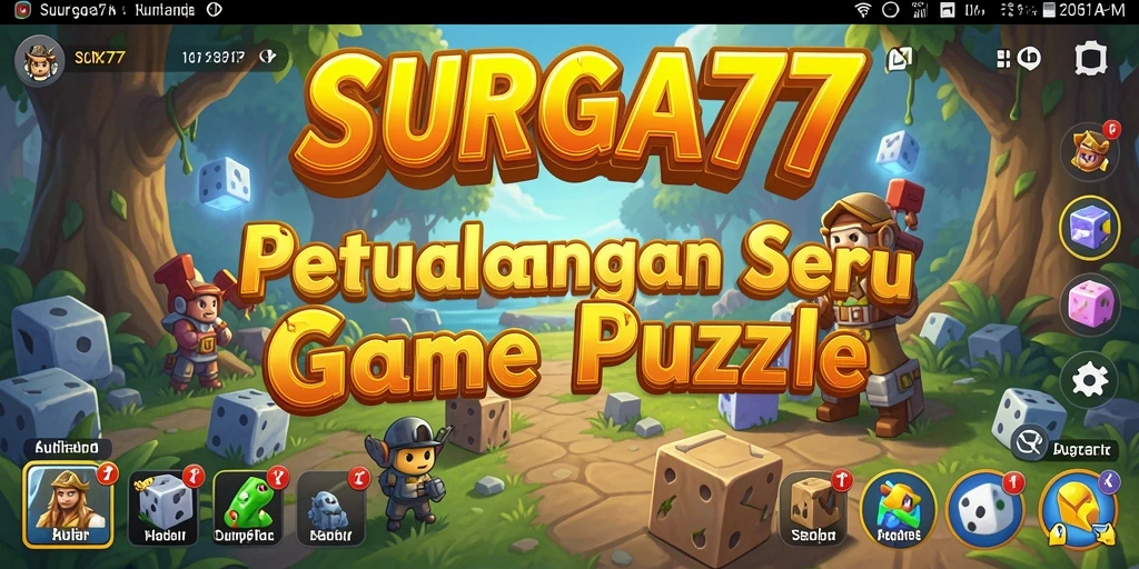 Tangkapan layar gameplay SURGA77 dengan berbagai teka-teki menantang.