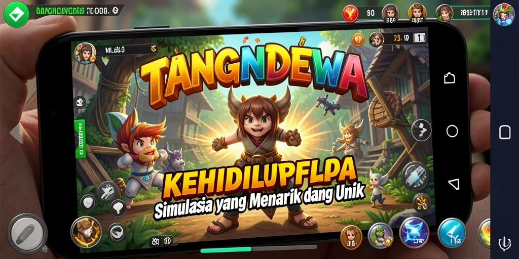 TANGANDEWA menampilkan gameplay simulasi interaktif dan menarik.